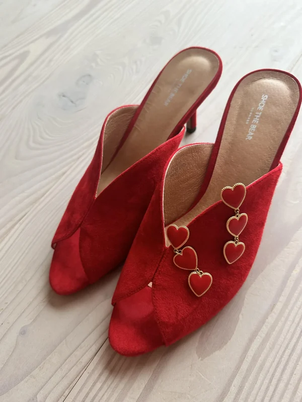 Fashion STB2326 Valentine sandal Suede Strømper | Fodtøj