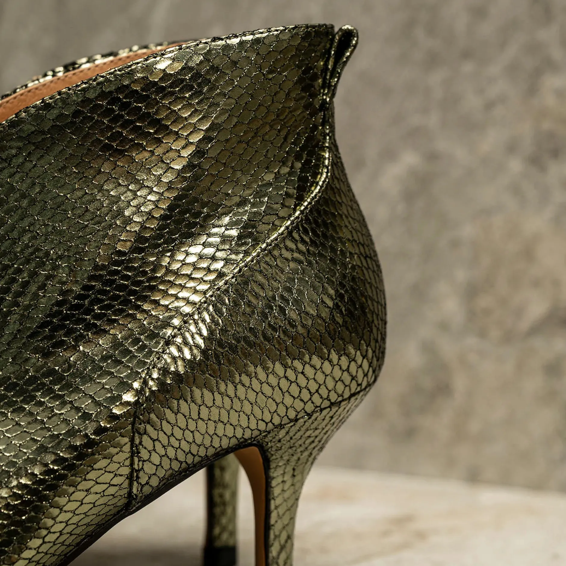 shoe_the_bear_stb_valenti_8-2.webp Discount STB1853 Valentine low cut snake olive Fodtøj