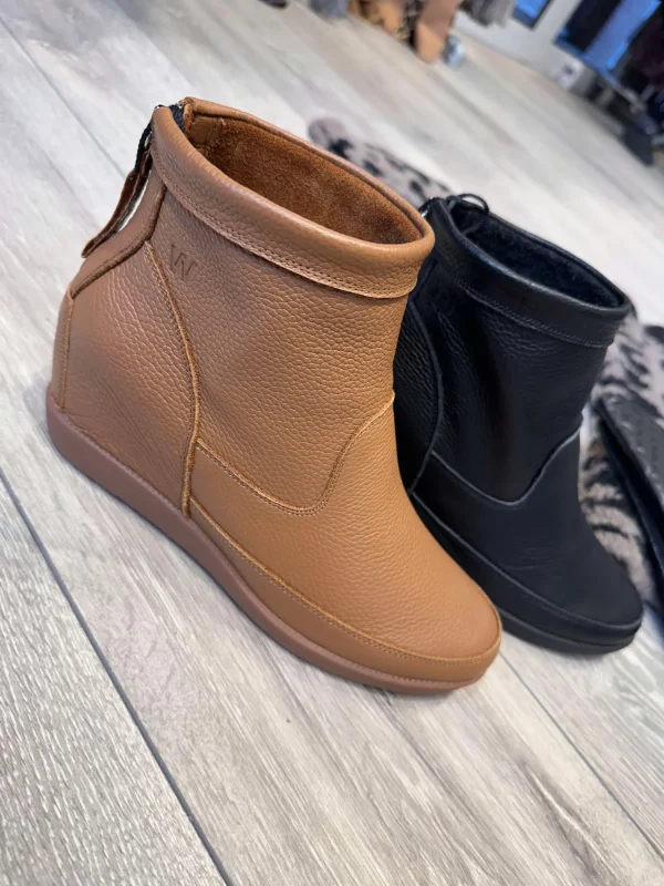 Fashion Emmy leather støvle Fodtøj